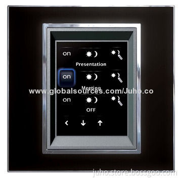 Hotel Intelligent Network Infrared Remote Lighting Control Touch Panel Switch, Home Automation
